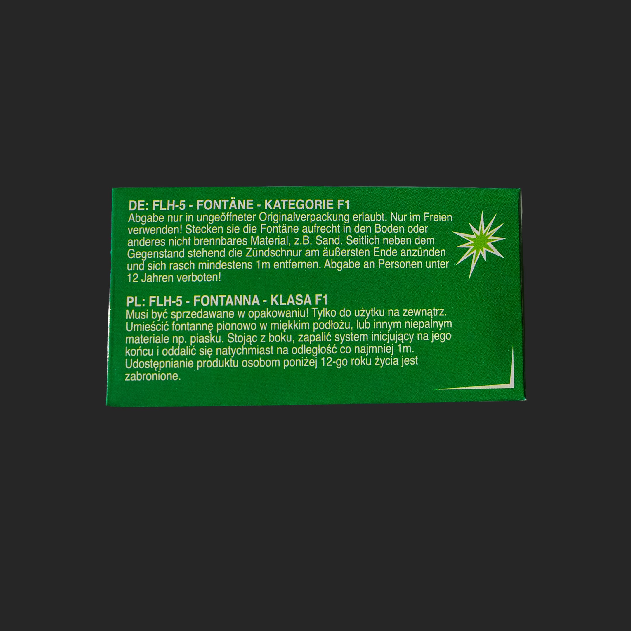 Funke Luftheuler Grün F1