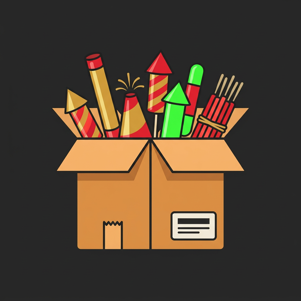 Räumungskiste Feuerwerk