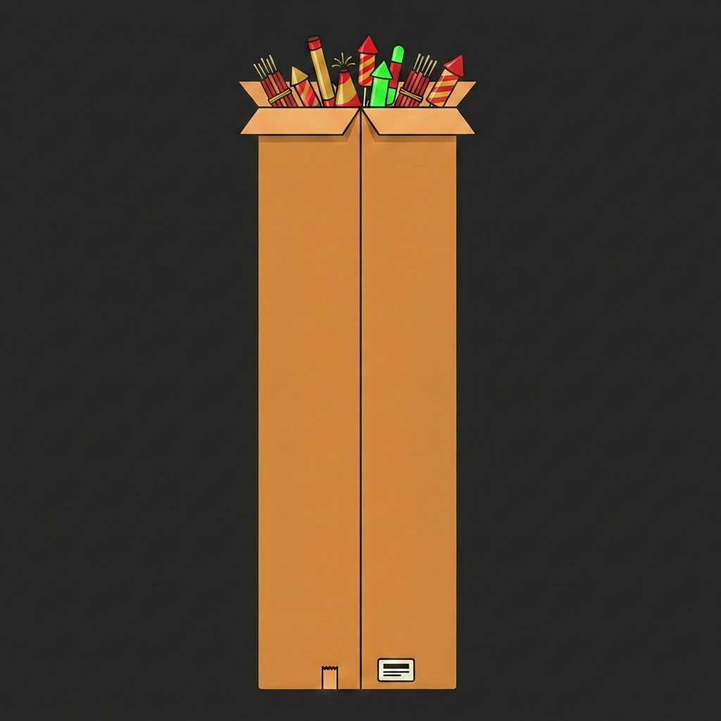 Räumungskiste Feuerwerk