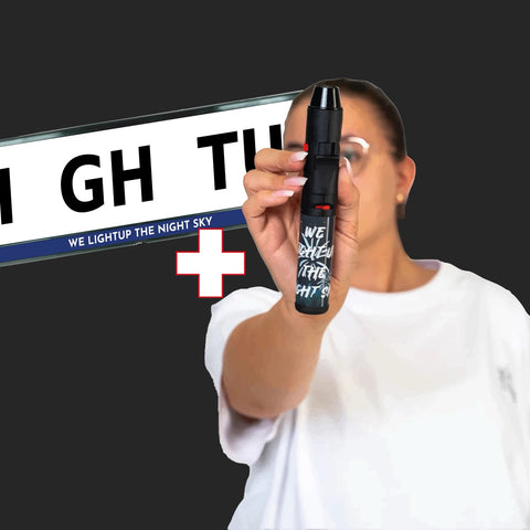 LightUP™ Stick Torch + Gratis Kennzeichenhalterung