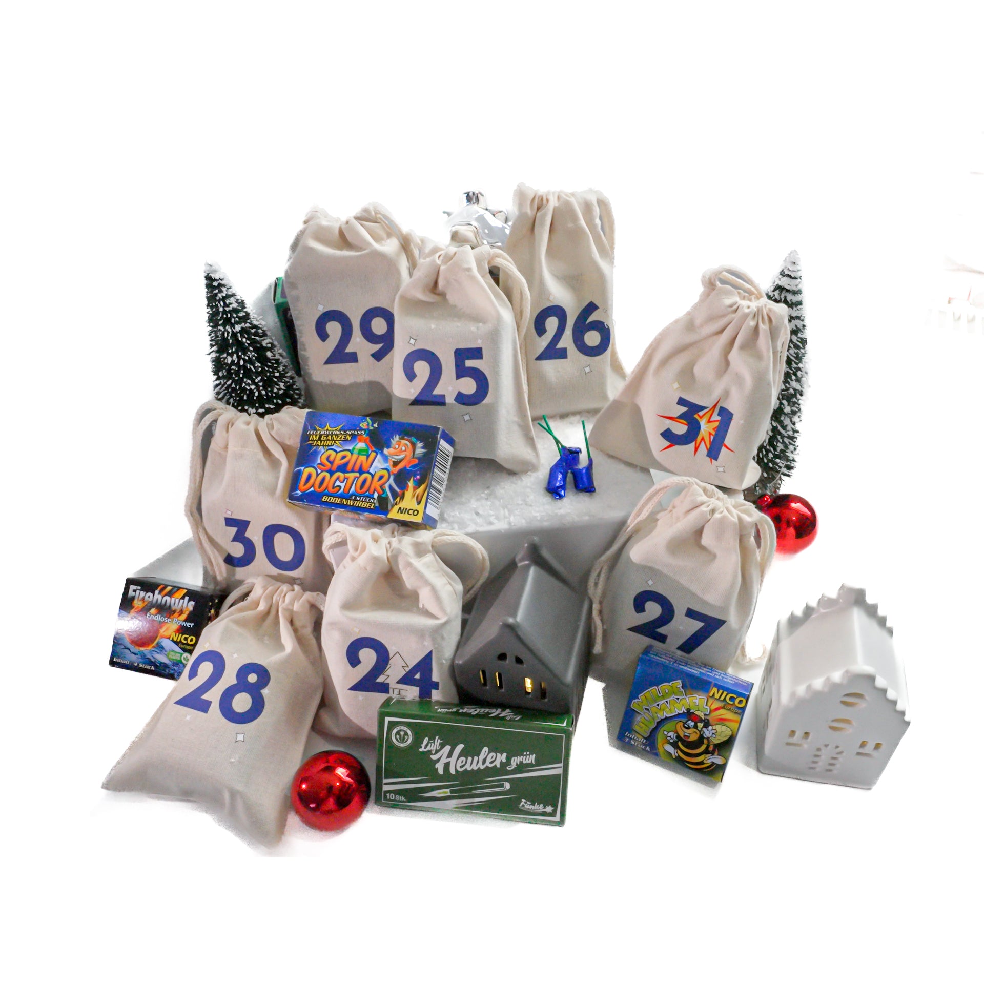 Silvester Countdown Kalender | 8-Türchen | 24.-31.12.2025