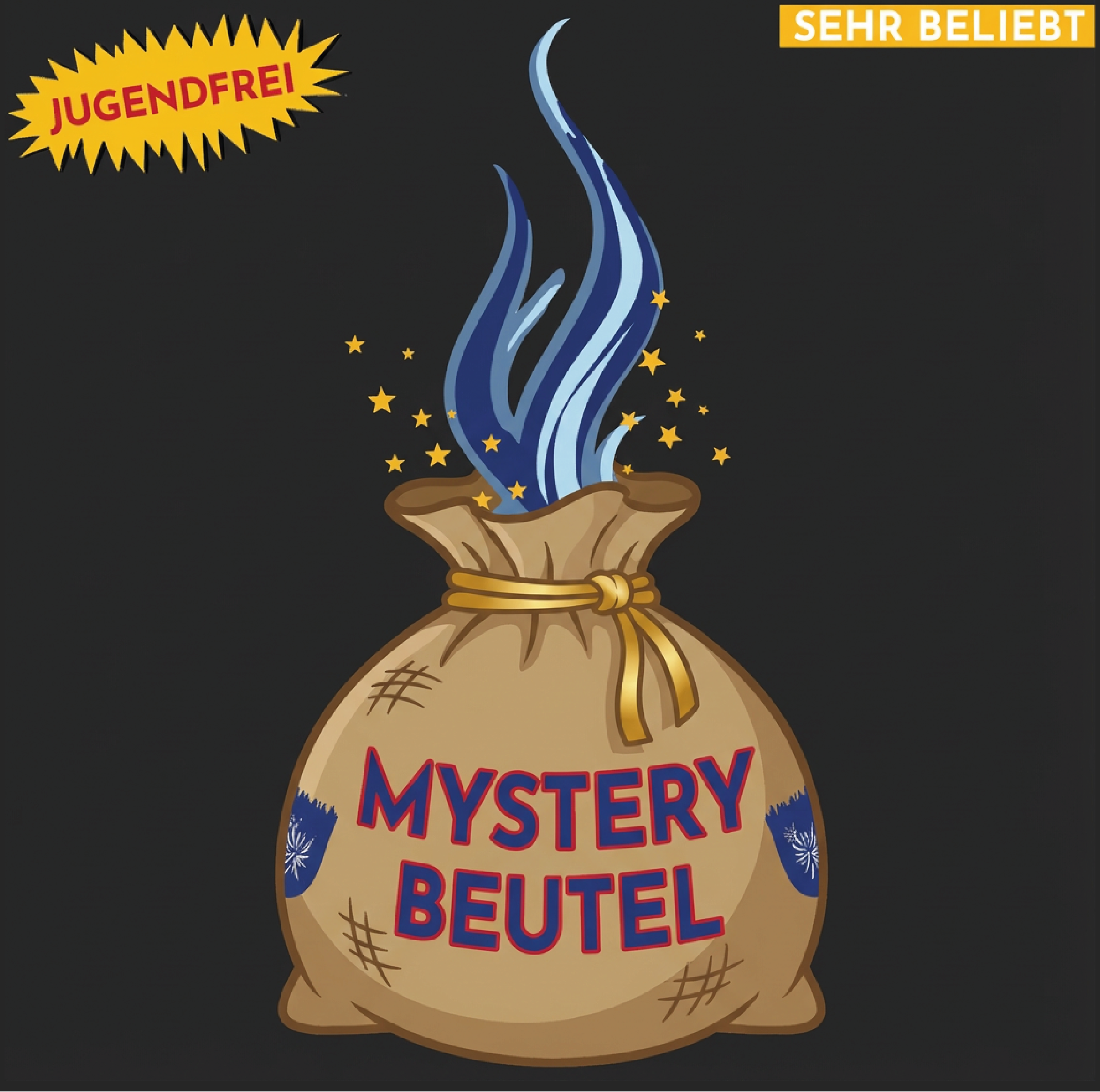 Extra Große Jugendfeuerwerk F1-Mystery Beutel