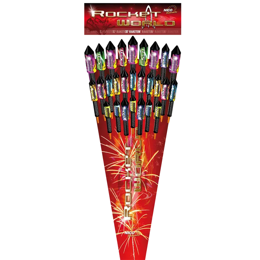 NICO Rocket World (27tlg. Raketenset)