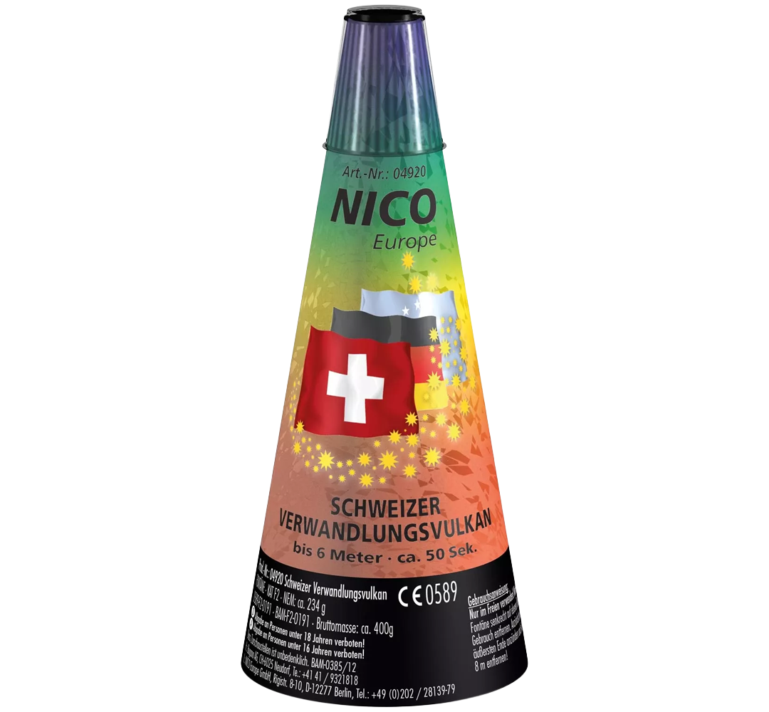 NICO Schweizer Verwandlungsvulkan